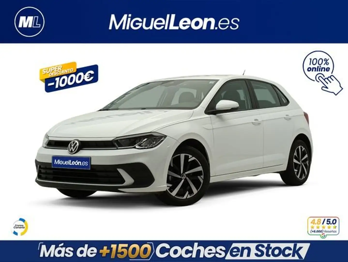 Volkswagen Polo 1.0 TSI 70kW Blanco - 1