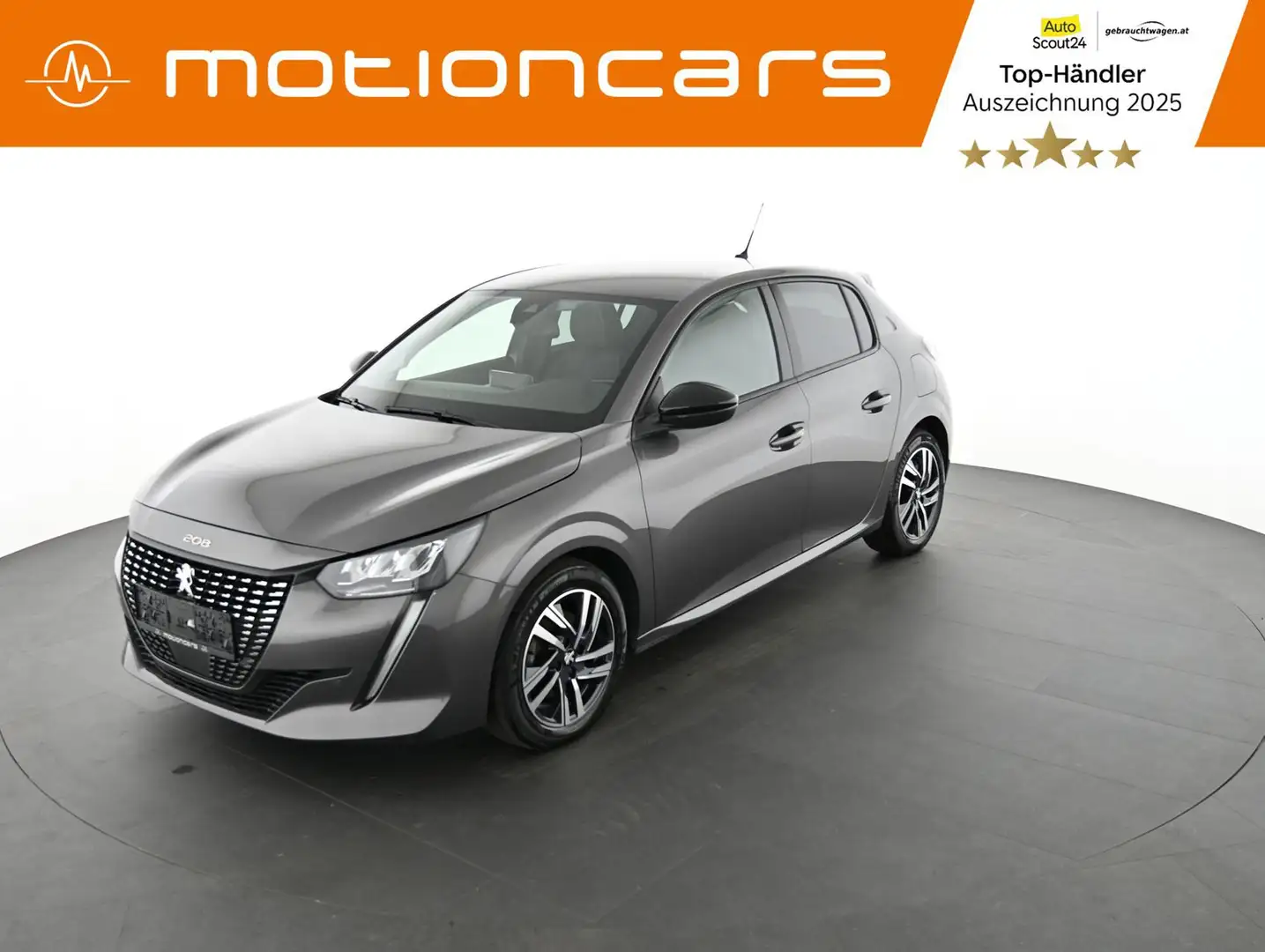Peugeot 208 1.2 ALLURE PURETECH 100 Pickerl NEU Grau - 1