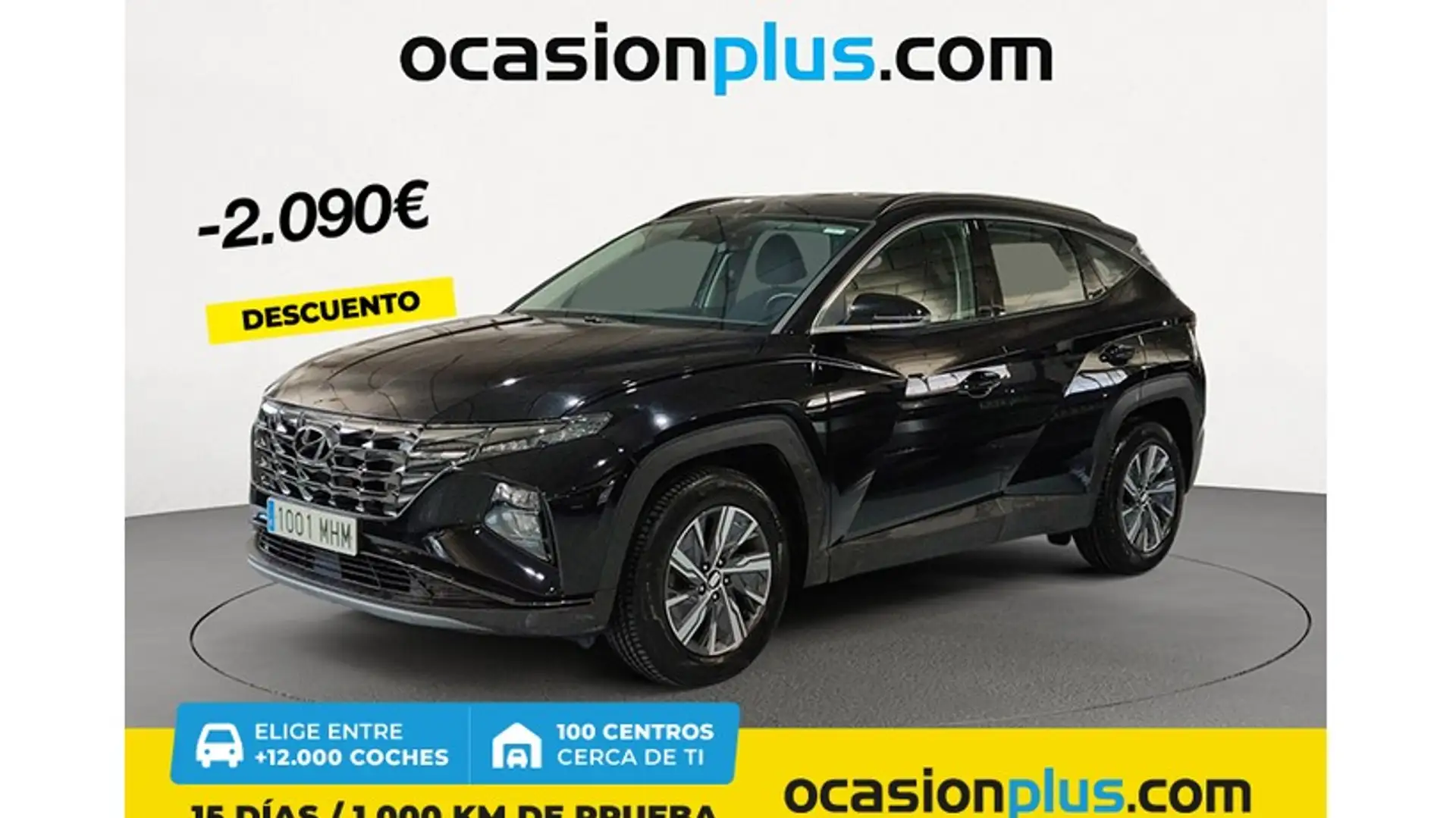 Hyundai TUCSON 1.6 TGDI Maxx 4x2 Zwart - 1