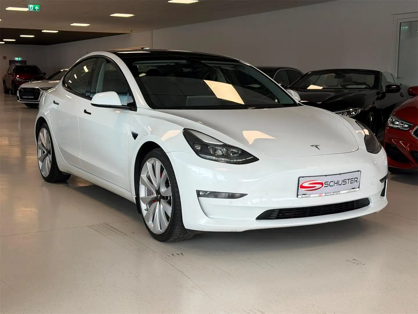 Tesla Model 3 Performance AWD Weiß - 1