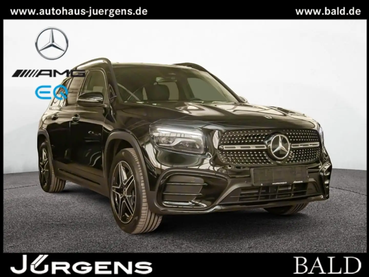 Mercedes-Benz GLB 220 d 4M AMG-Sport/Pano/Burm/AHK/Distr/7Sitz Zwart - 1