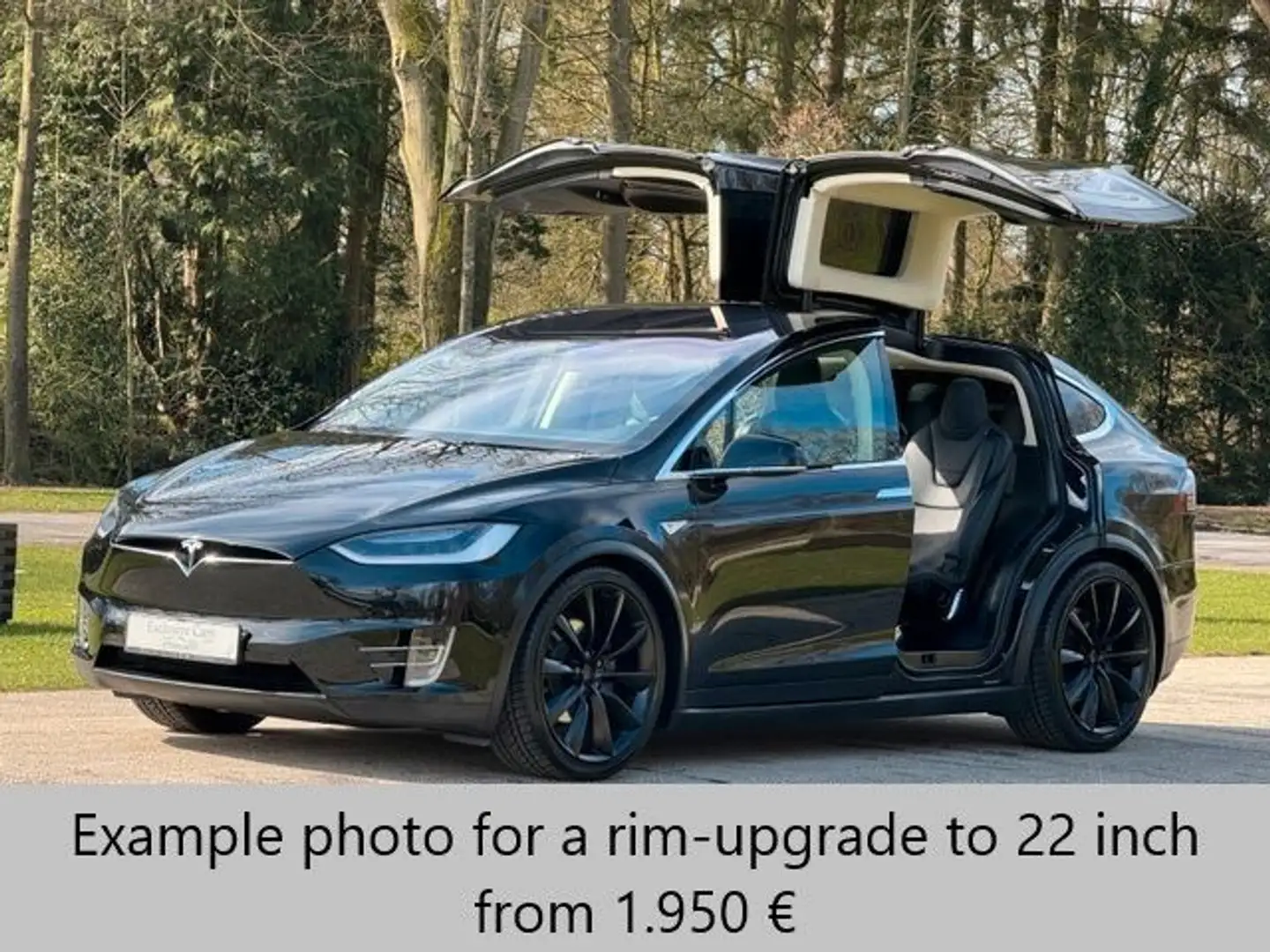 Tesla Model X MODEL X 100D | MCU2 |  ENHANCED AP | 6 SEATER| Schwarz - 1
