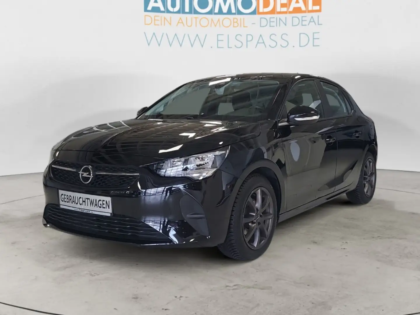 Opel Corsa F Edition ALLWETTER ACC SHZ TEMPOMAT LHZ PDC BLUET Zwart - 2