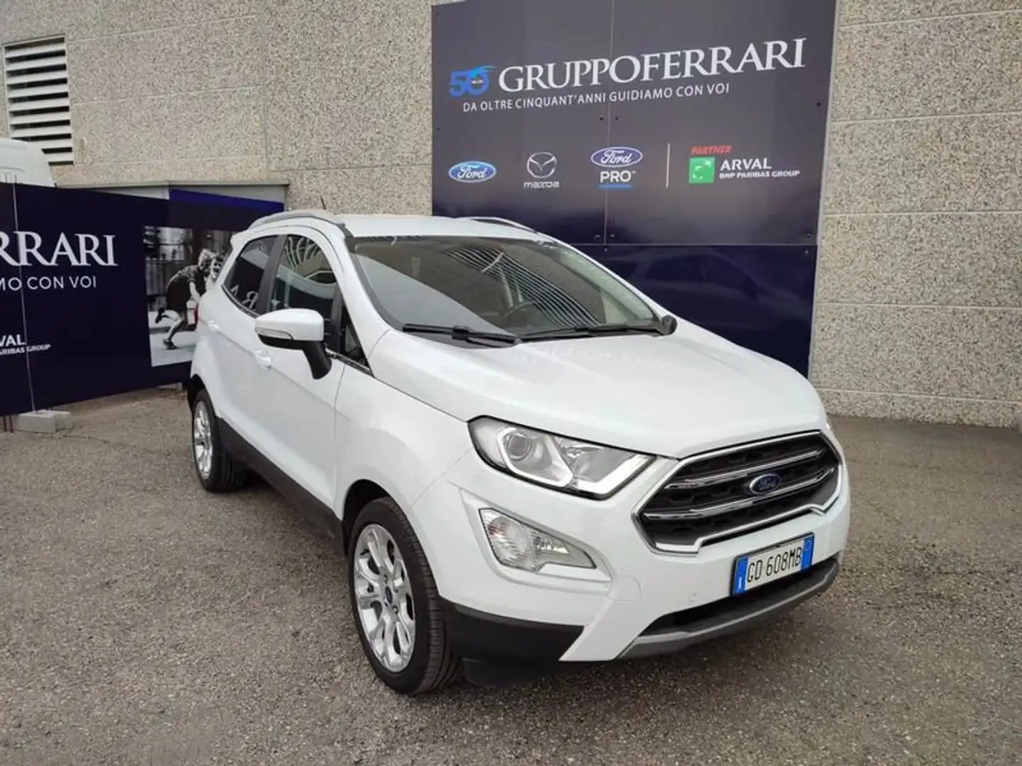 Ford EcoSport 1.0 EcoBoost 125 CV Start&Stop Titanium Bianco - 1