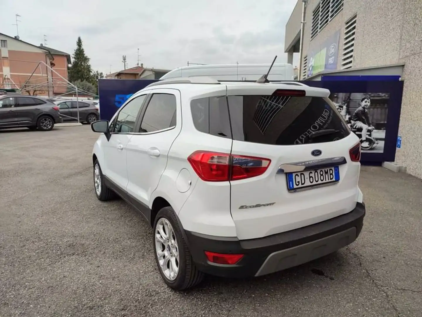 Ford EcoSport 1.0 EcoBoost 125 CV Start&Stop Titanium Bianco - 2