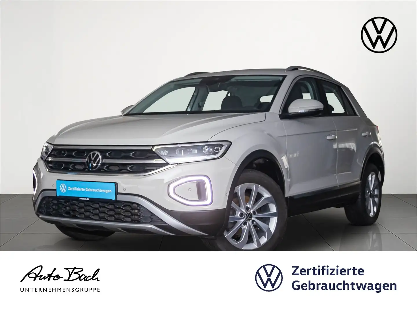 Volkswagen T-Roc T-ROC 1.5 TSI DSG Style, Navi, LED, Digital Cock Beige - 1