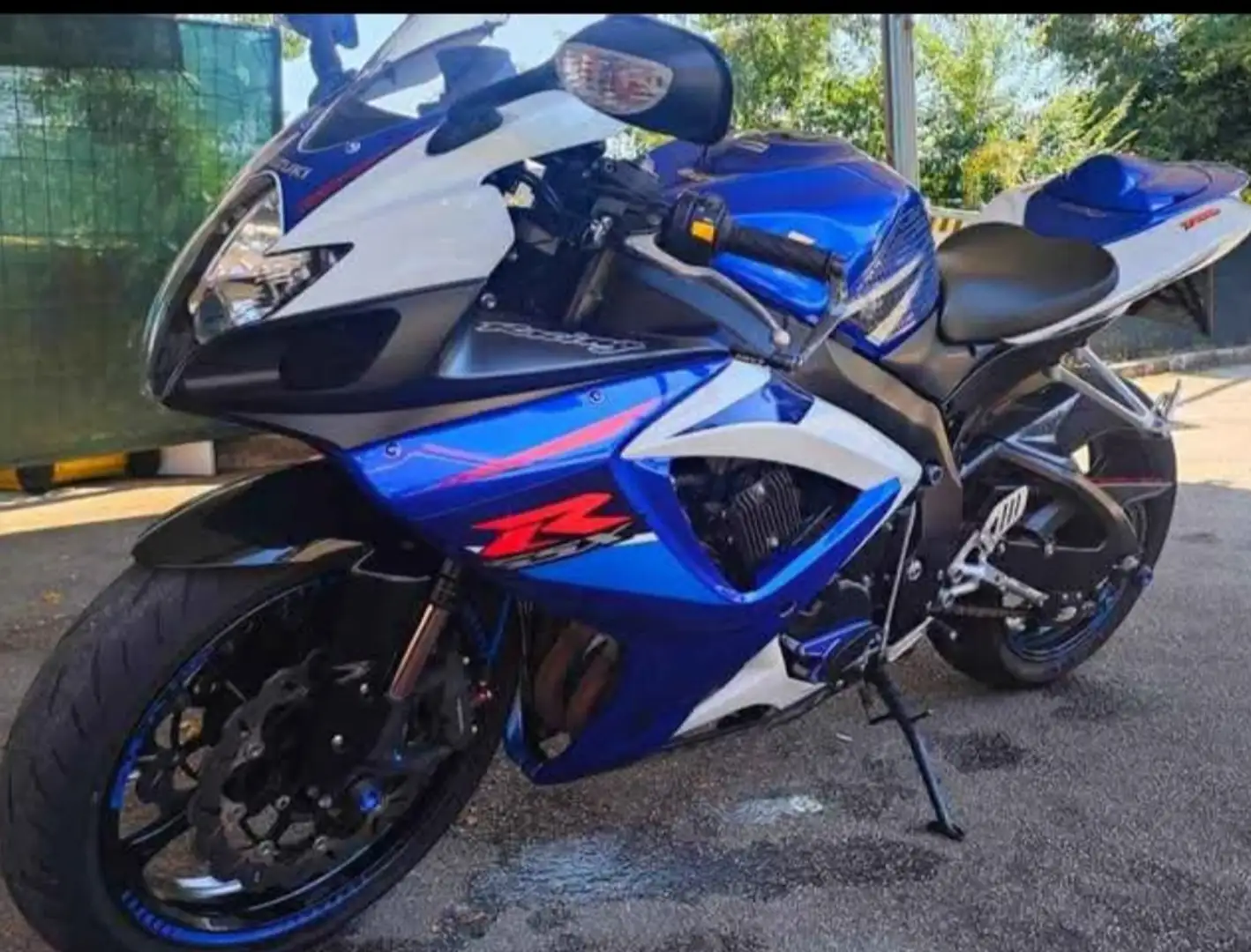 Suzuki GSX-R 750 Azul - 1