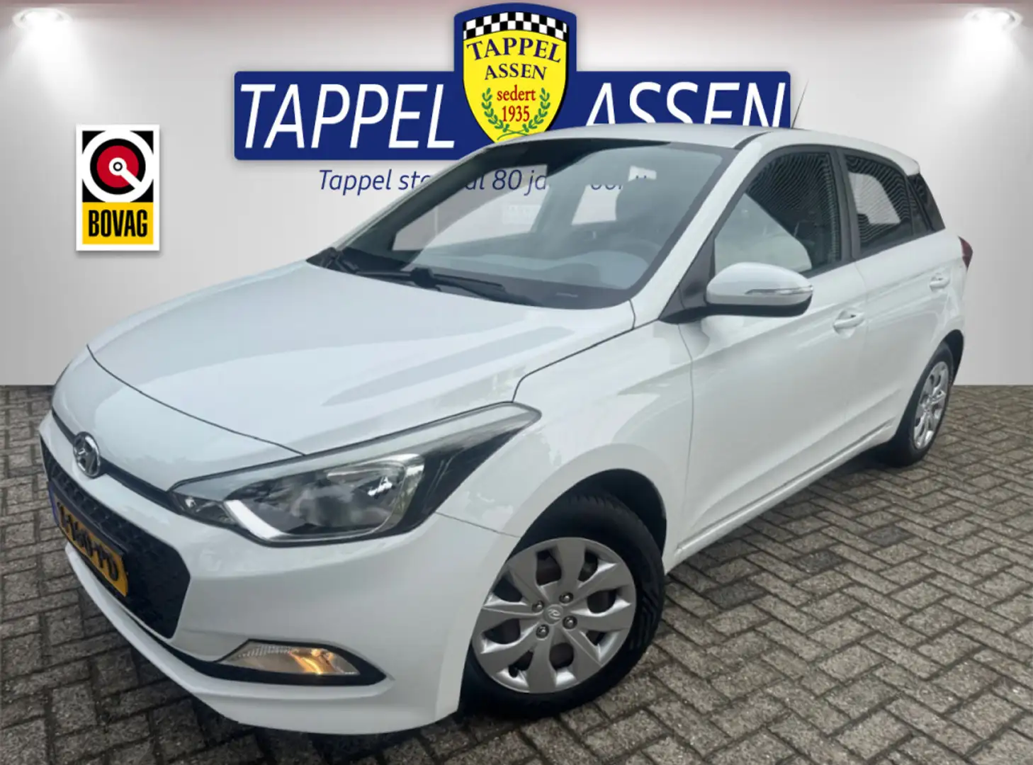 Hyundai i20 1.2 HP i-Motion bluetooth/airco Bianco - 1