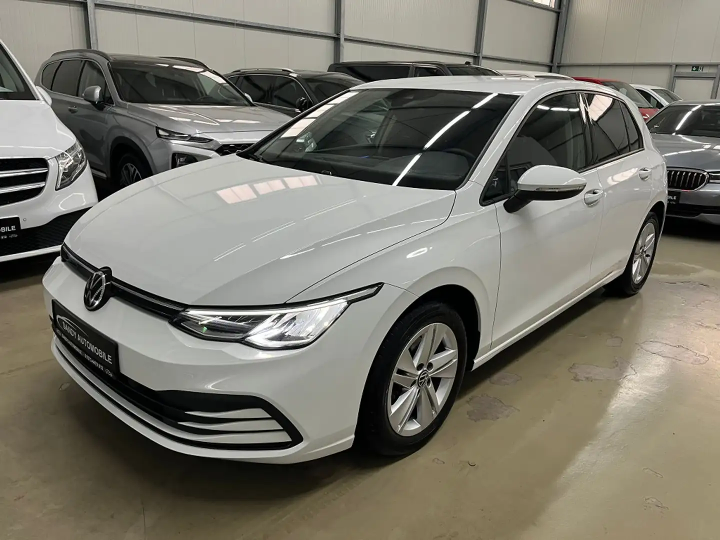 Volkswagen Golf Life 2.0 TDI  ACC NAVI STHZ APP DAB LED PDC Blanc - 1