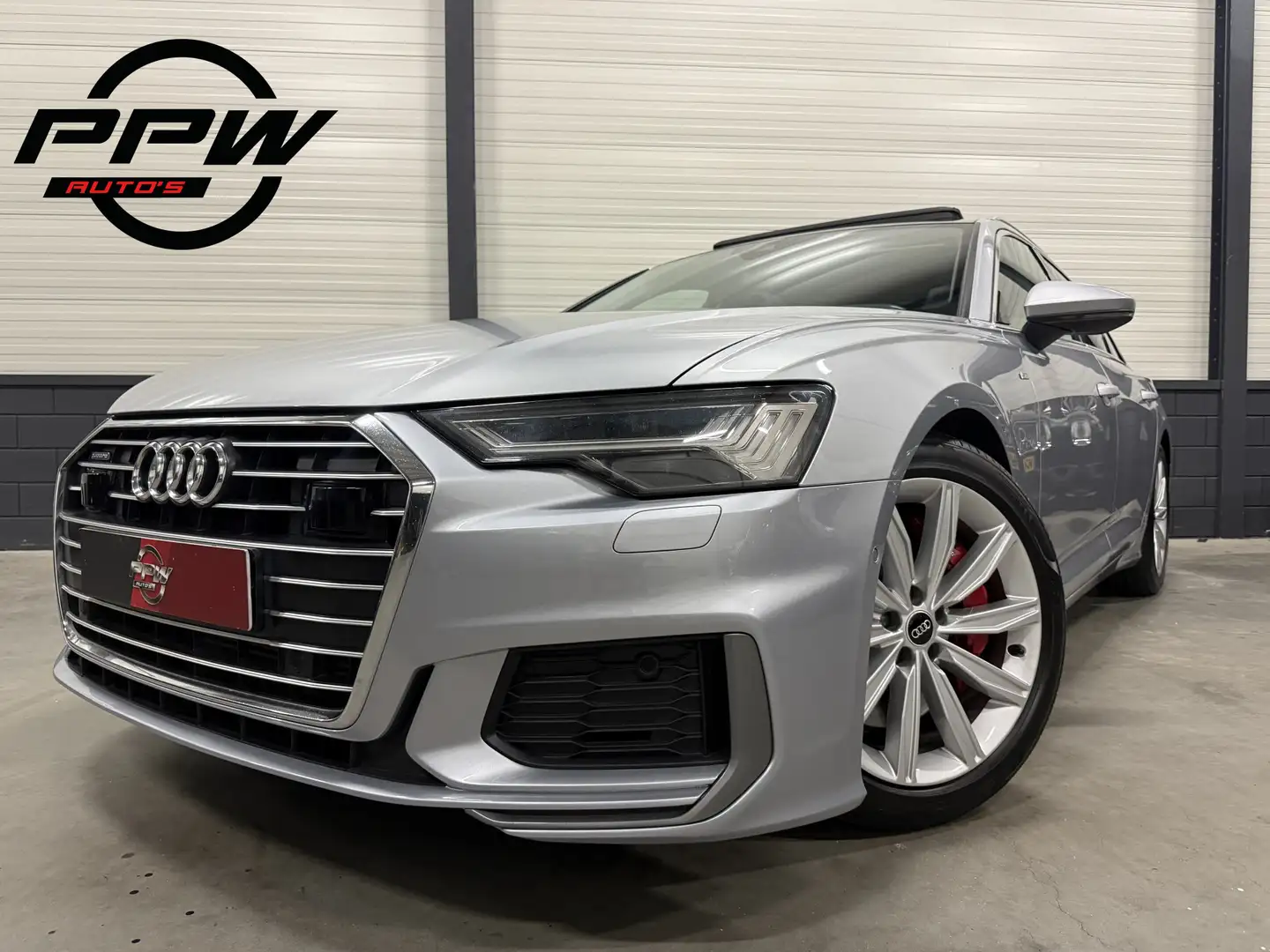 Audi A6 Avant 55 TFSI e quattro 367PK Competition S-Line P Grijs - 1