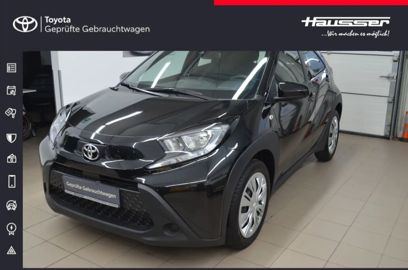 Toyota Aygo X Business Ed*COMFORT-P*KLIMAAUTO*ALLWETTER*SHZG Schwarz - 1