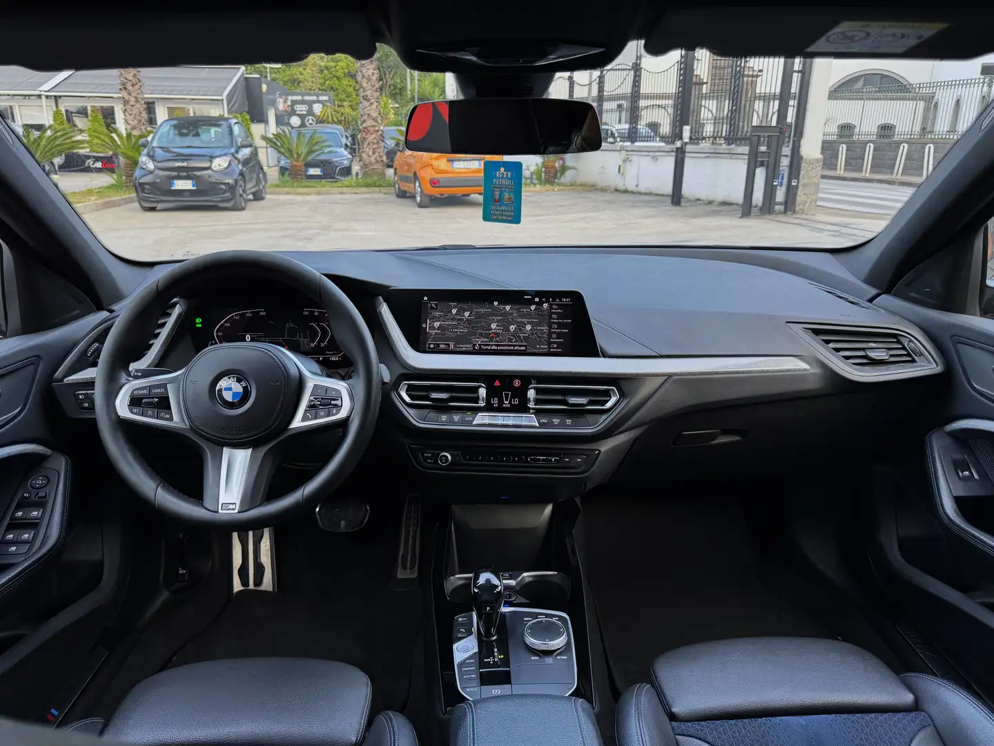 BMW 116 d Msport PACK LUCI CAM SHADOW LINE FARI LED Grigio - 2