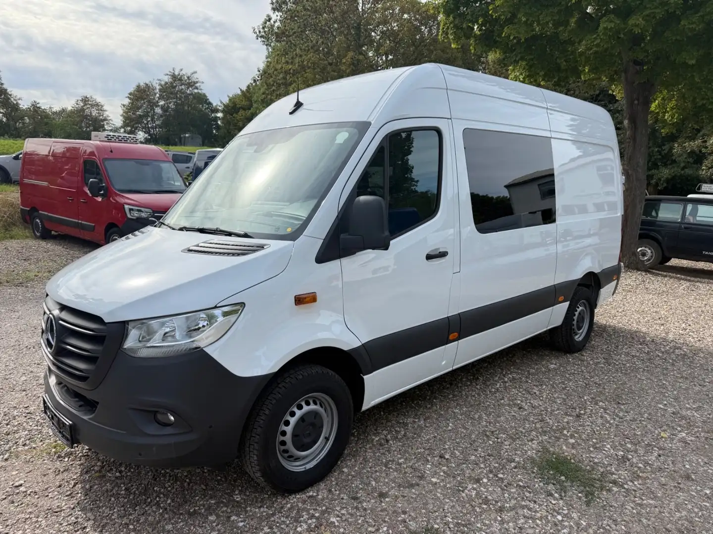 Mercedes-Benz Sprinter Mixto L2 RWD 317 Autom.I,6-Sitzer Weiß - 1