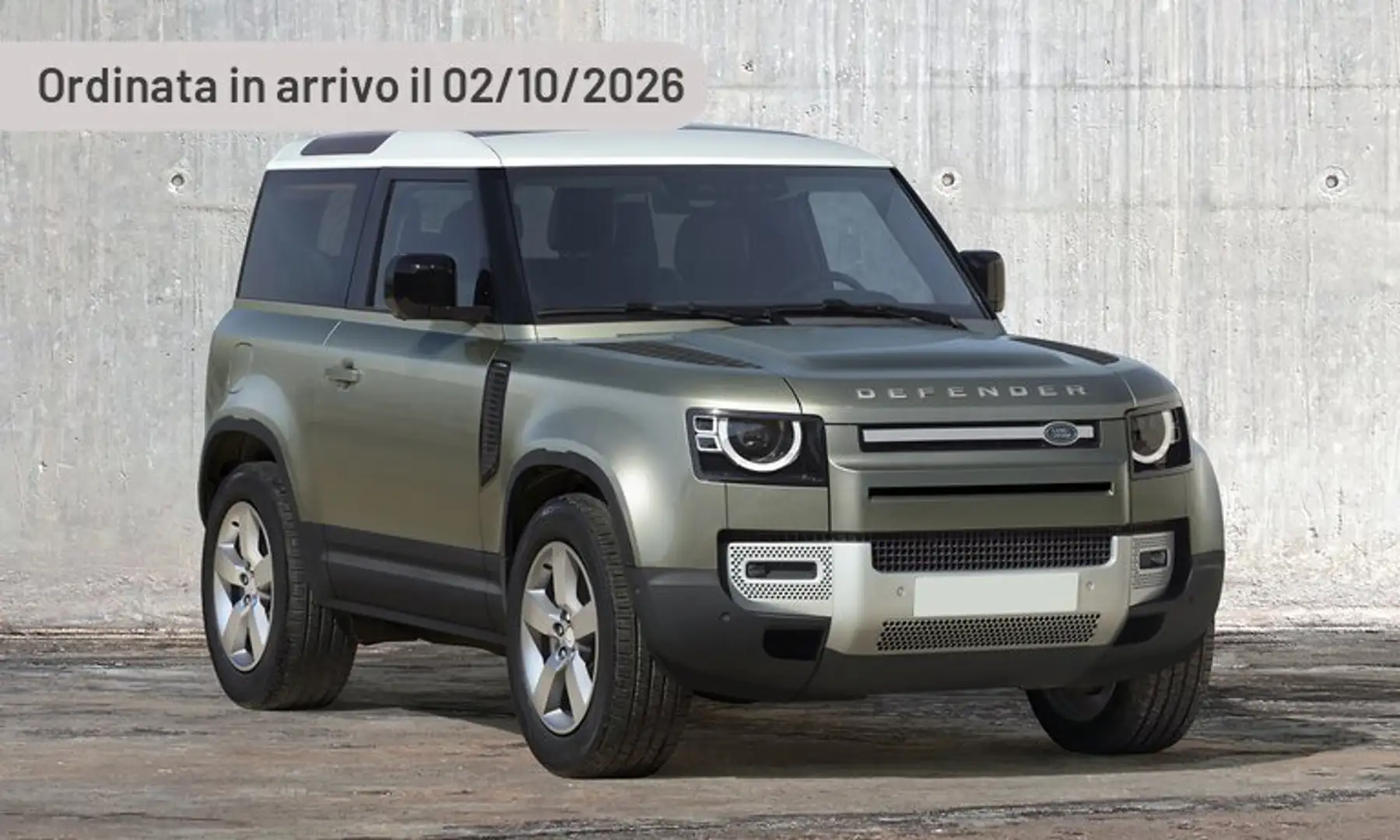 Land Rover Defender 90 3.0D I6 200 CV AWD Auto S Argento - 1
