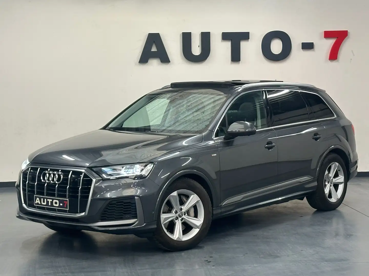 Audi Q7 45 TDI quattro tiptronic S line 2020 - 7 ZIT! Grijs - 1
