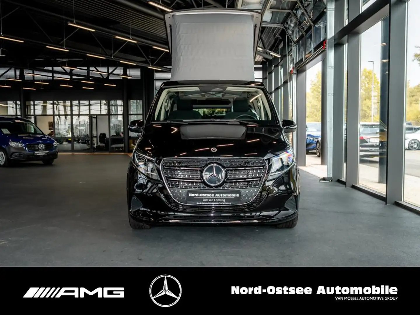Mercedes-Benz Marco Polo V 220  NEUES MODELL MBUX 9 G TRONIC Zwart - 2
