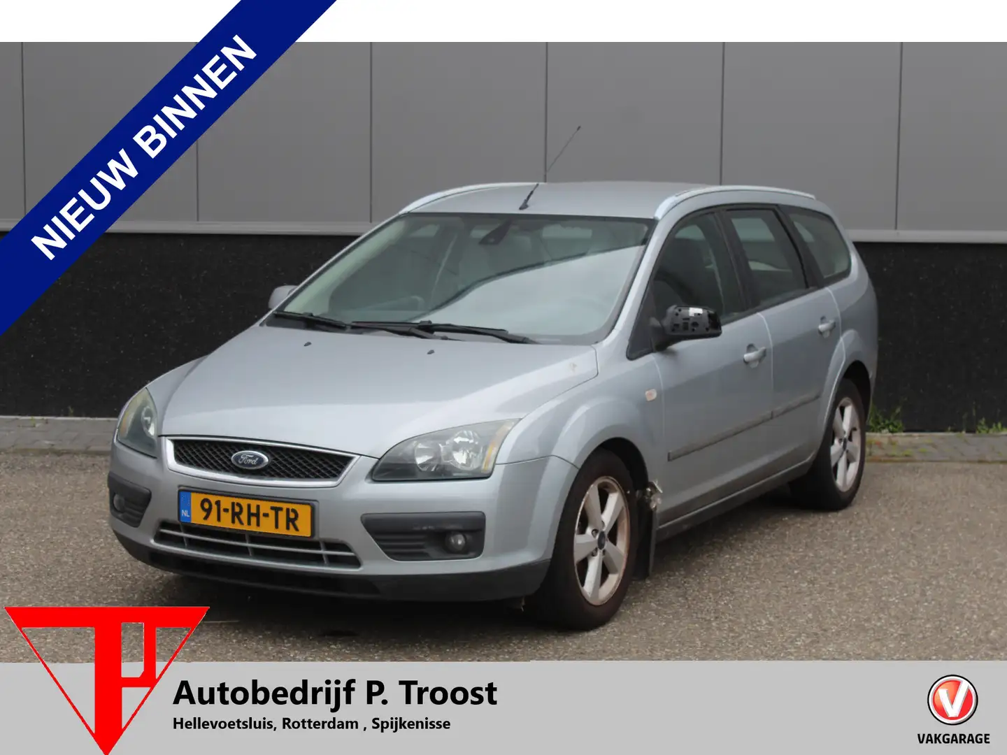 Ford Focus Wagon 1.6-16V First Edition *meeneemprijs*Airco/Cr Grijs - 1