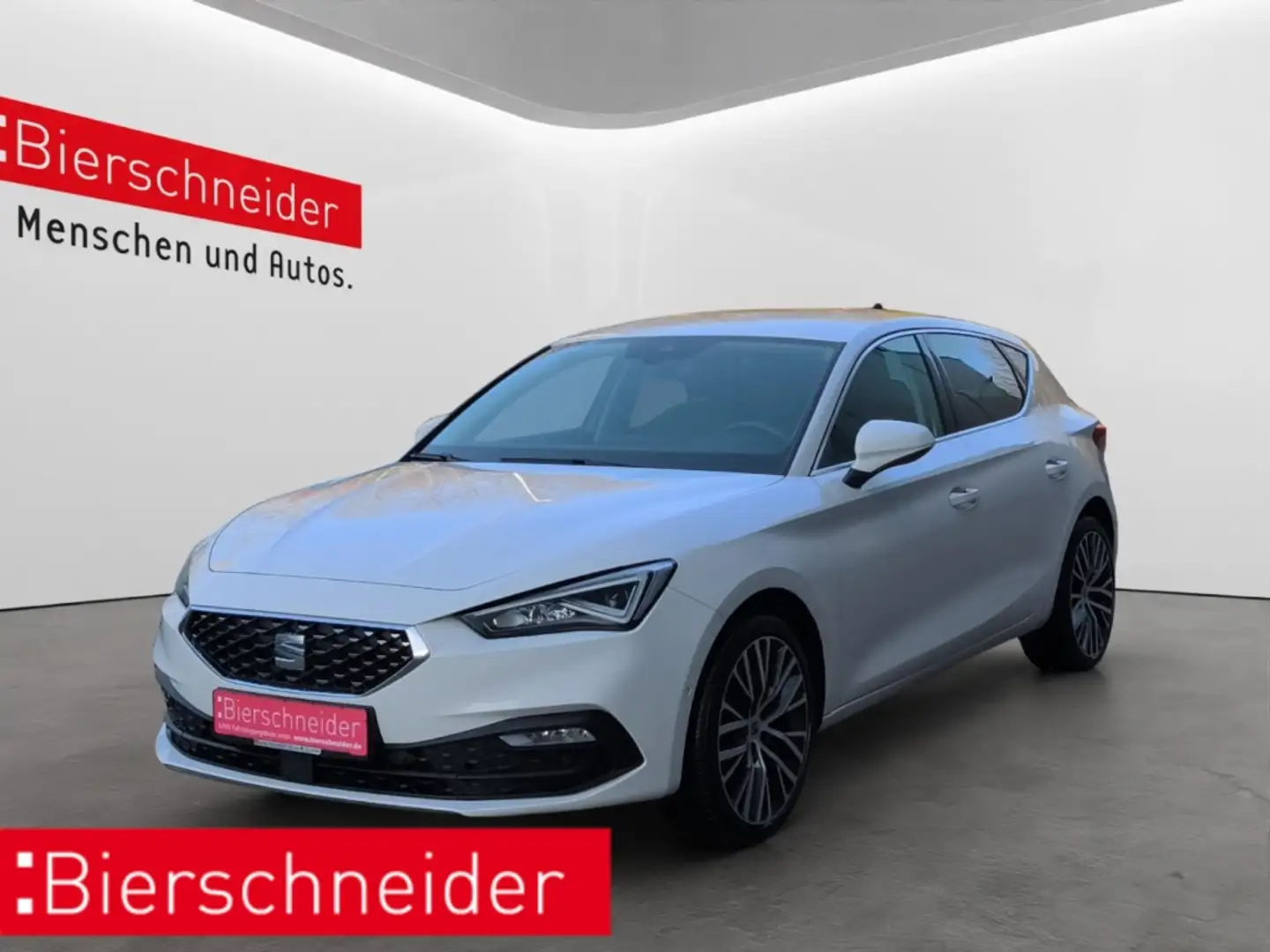 SEAT Leon 1.5 TSI Xcellence LED NAVI KAMERA PARKLENK SHZ 18 Weiß - 1