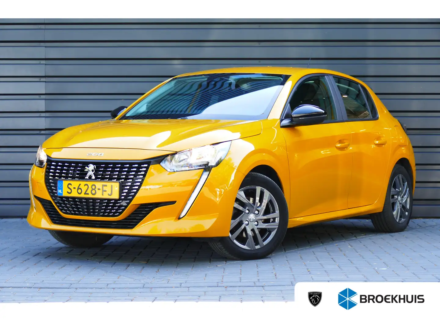 Peugeot 208 1.2 PURETECH 100PK 5-DRS ACTIVE PACK / NAVI / LED Giallo - 1