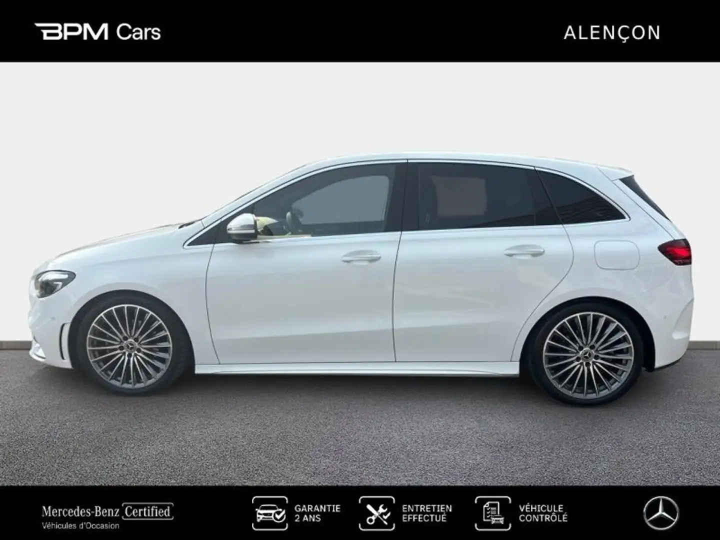 Mercedes-Benz B 180 180 136ch AMG Line 7G-DCT Blanc - 2