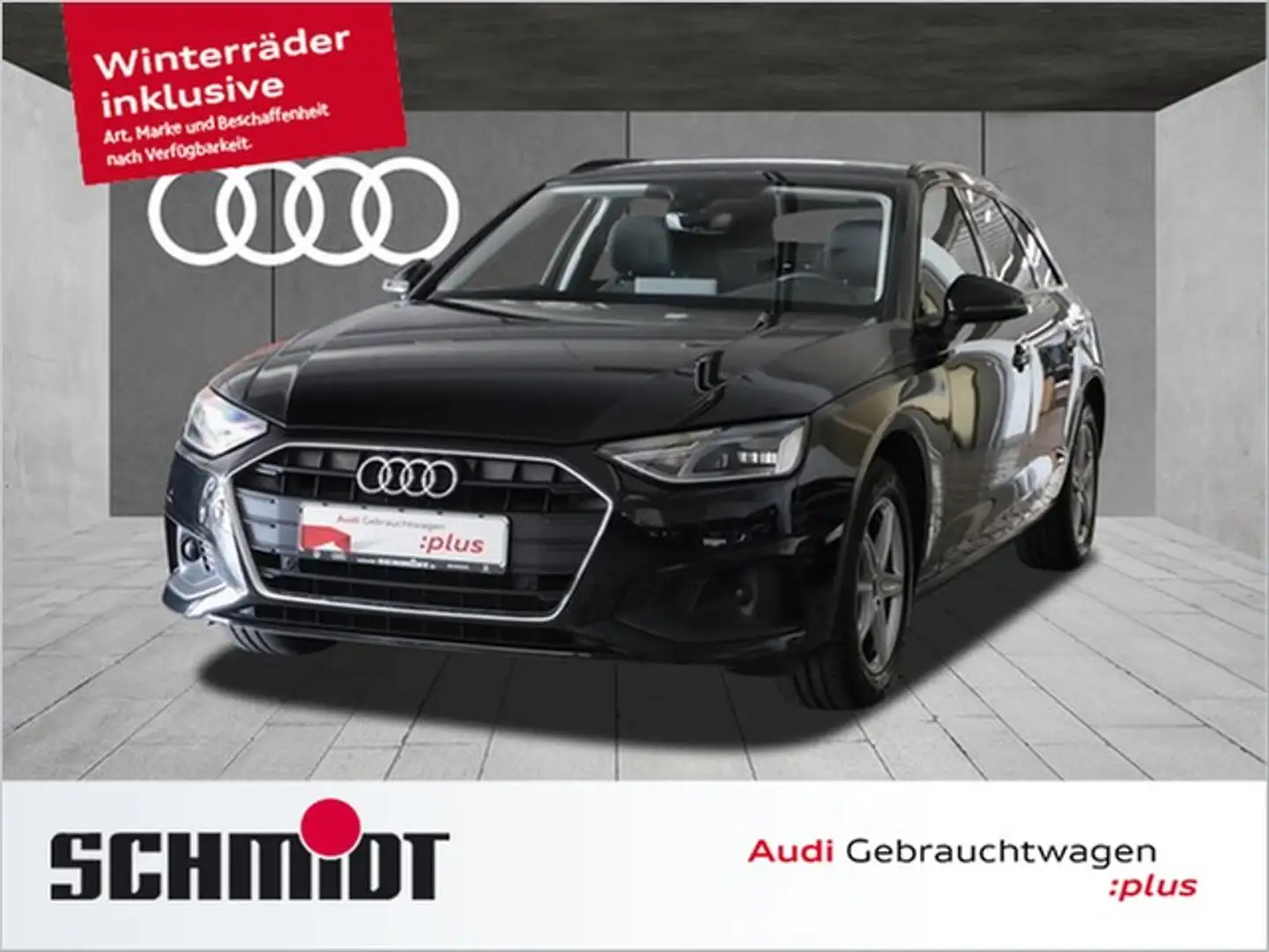 Audi A4 Avant 30 TDI Businessp. Navi+ ACC Lenkrad Sport... Zwart - 1