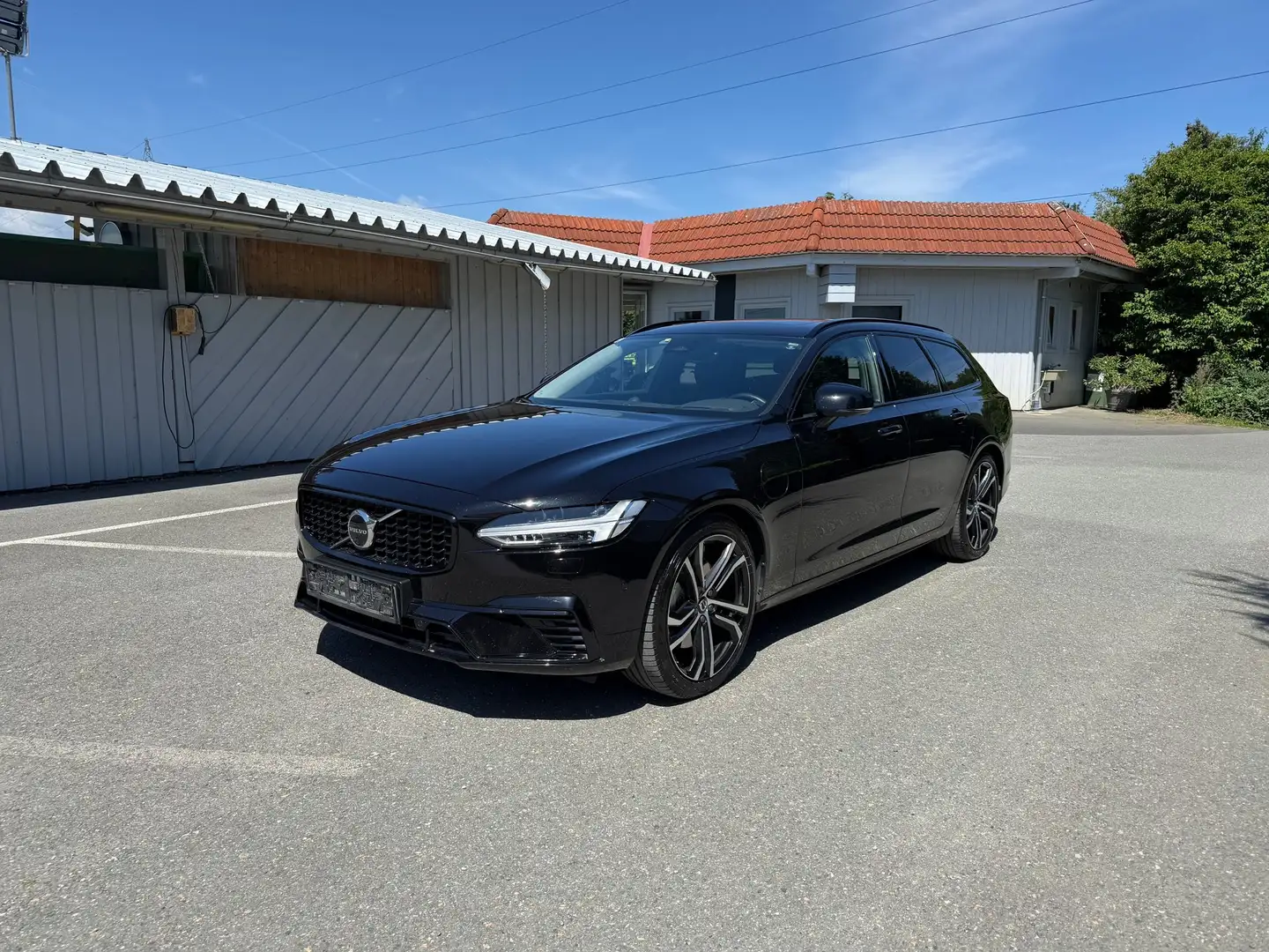 Volvo V90 V90 T8 AWD Recharge PHEV Ultimate Dark Schwarz - 1