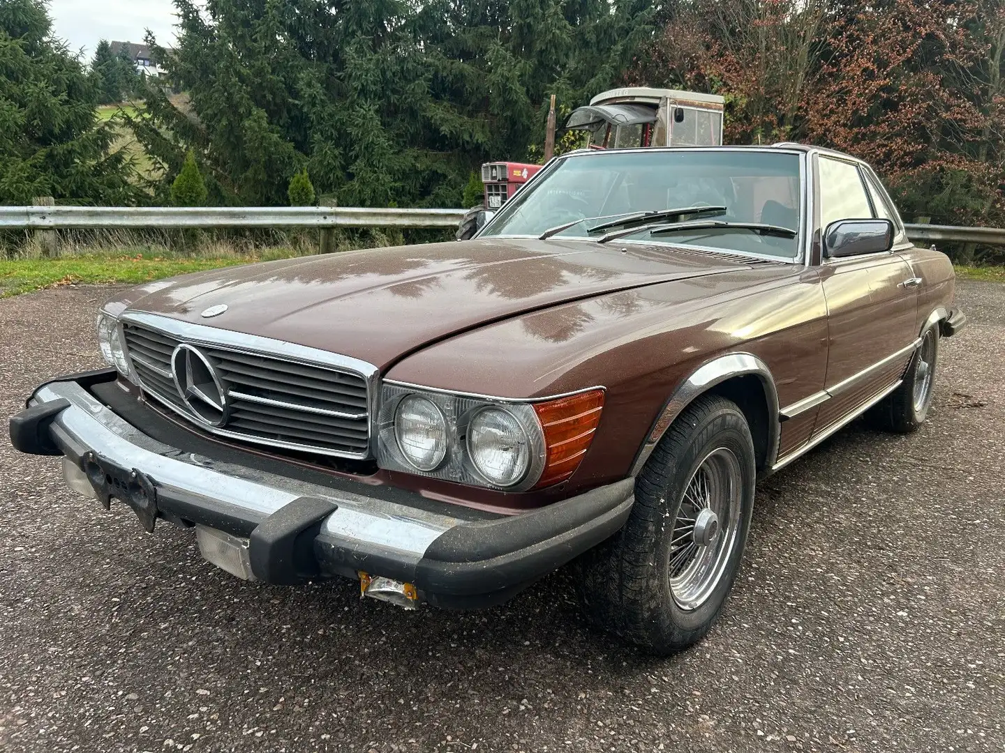 Mercedes-Benz SL 450 Brun - 1