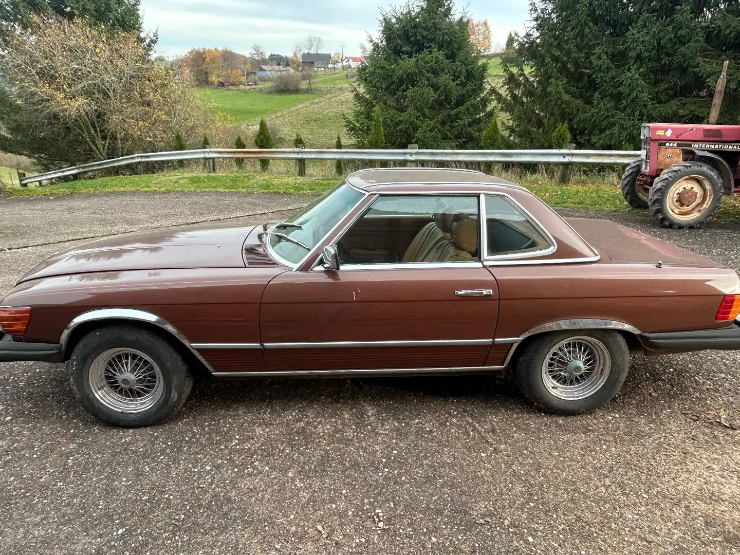 Mercedes-Benz SL 450 Brun - 2