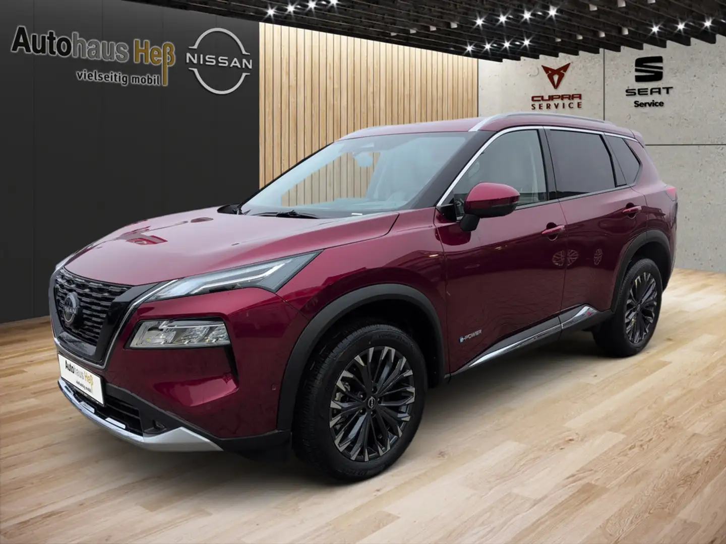 Nissan X-Trail 1.5 VC-T e-4ORCE 213 P HUD LED 360° Rouge - 1