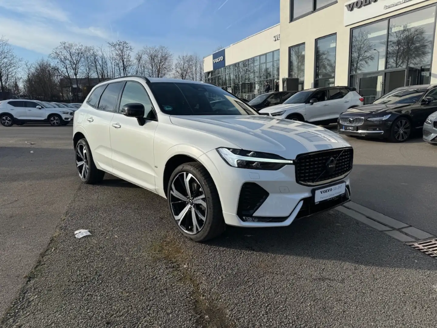 Volvo XC60 R Design AWD B5 Diesel EU6d StandHZG Navi Leder di Blanc - 2