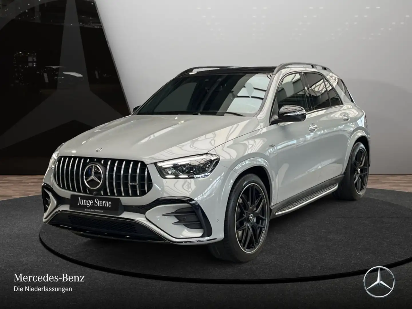 Mercedes-Benz GLE 53 AMG GLE 53 4M NIGHT+PANO+360+AHK+MULTIBEAM+FAHRASS+22" Grau - 2