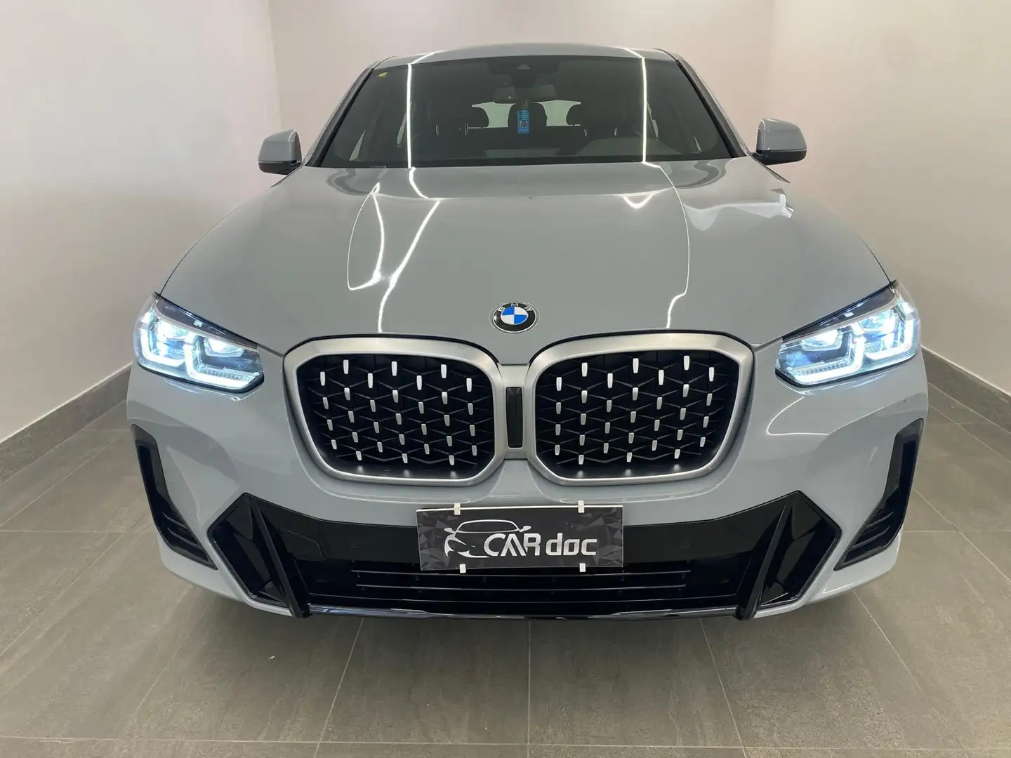 BMW X4 X4 G02 2021 xdrive20d mhev 48V Msport auto Grigio - 2