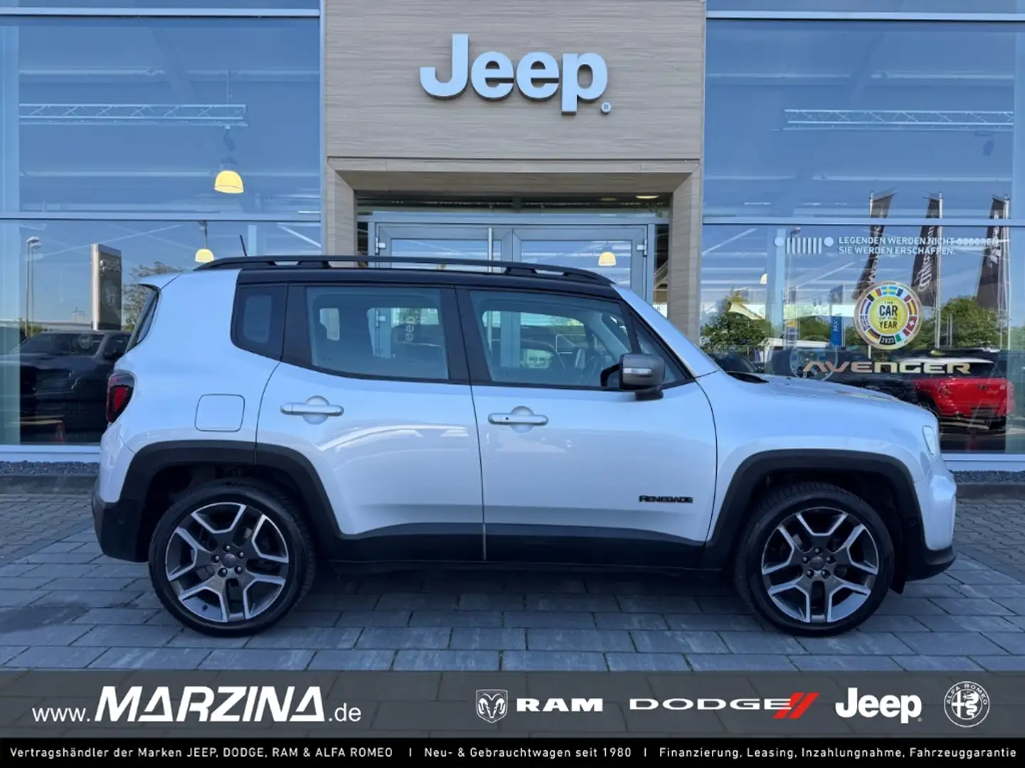 Jeep Renegade Limited FWD 1.0 T-GDI  El. Panodach Navi Soundsyst Argento - 1