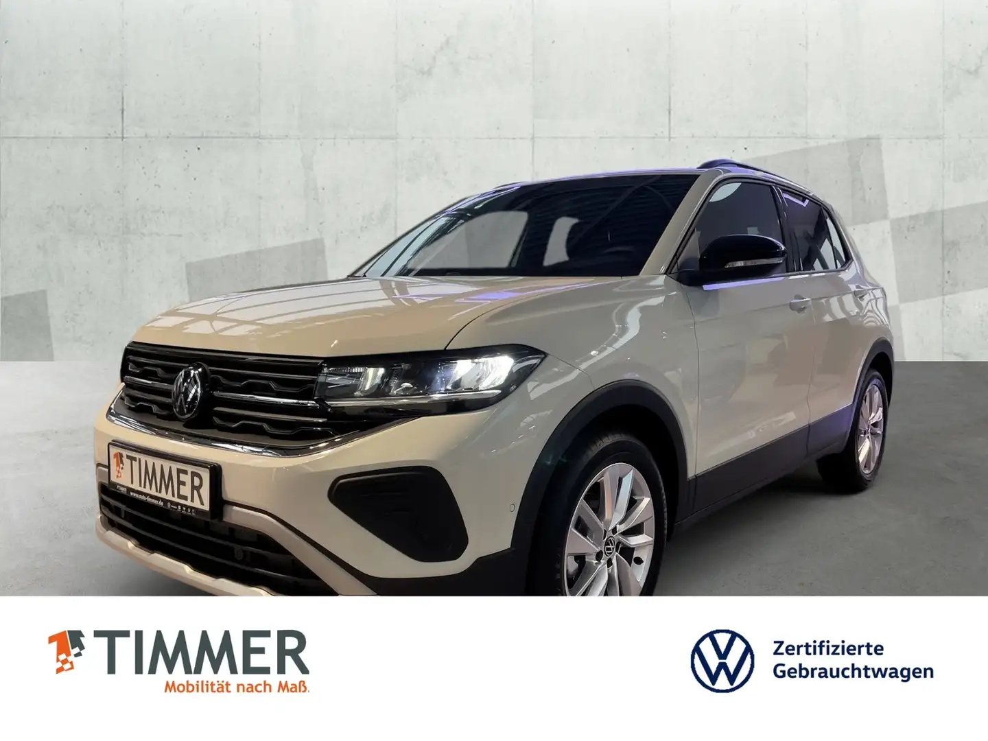 Volkswagen T-Cross GOAL 1.0 TSI DSG *PLUS*AHK*NAVI*RKAM* Weiß - 1