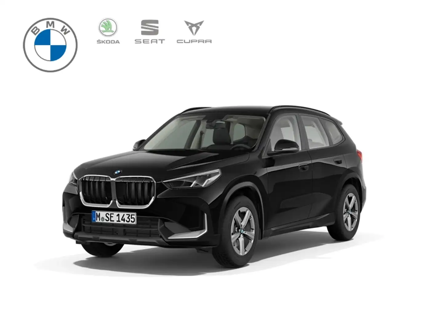 BMW X1 18 i sDrive Park-Assistent Navi Leder Digitales Co Schwarz - 1
