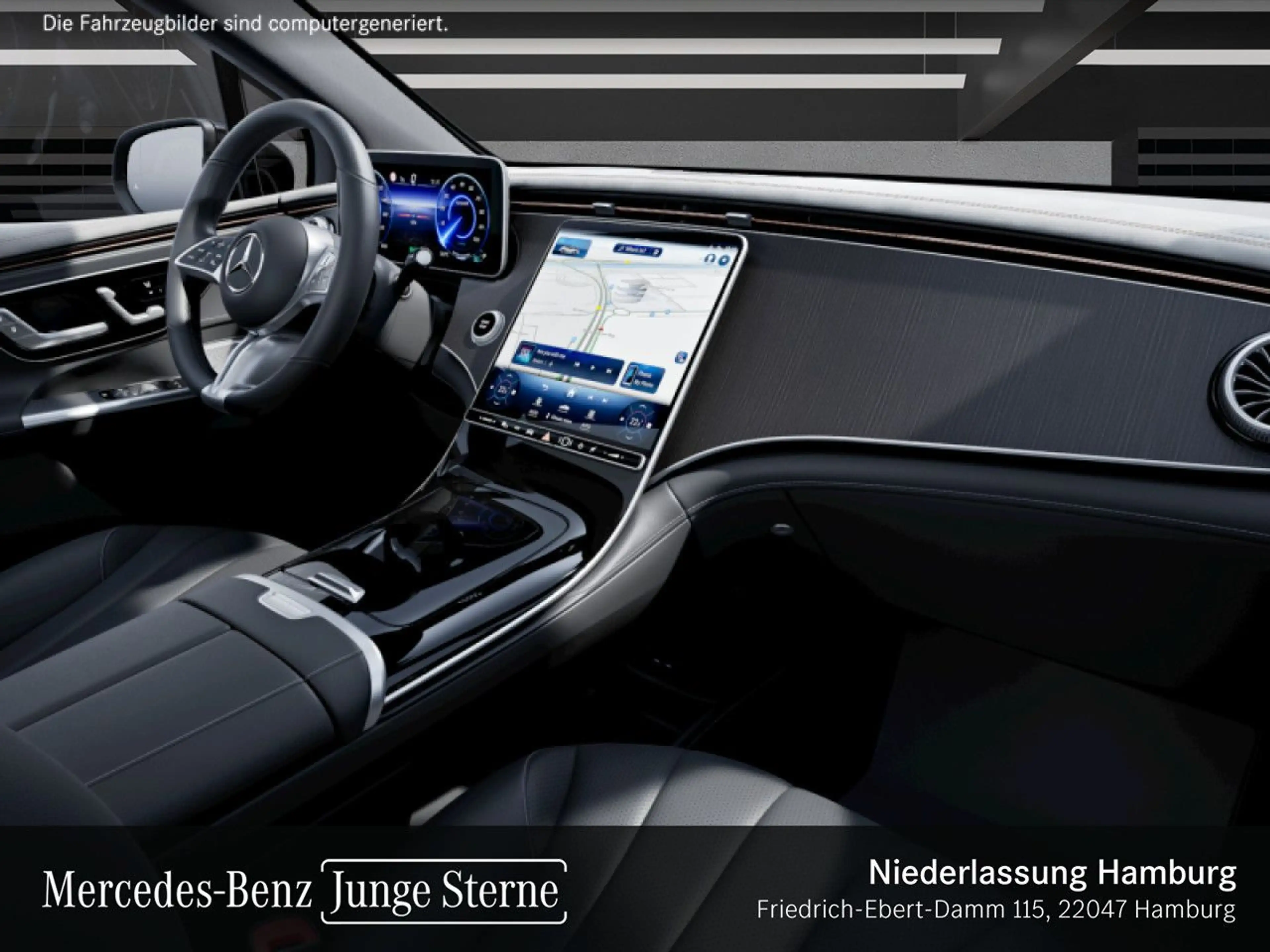 Mercedes-Benz EQE SUV EQE 300 AVANTG+PANO+360+AHK+LED+BURMESTER+TOTW — photo 11