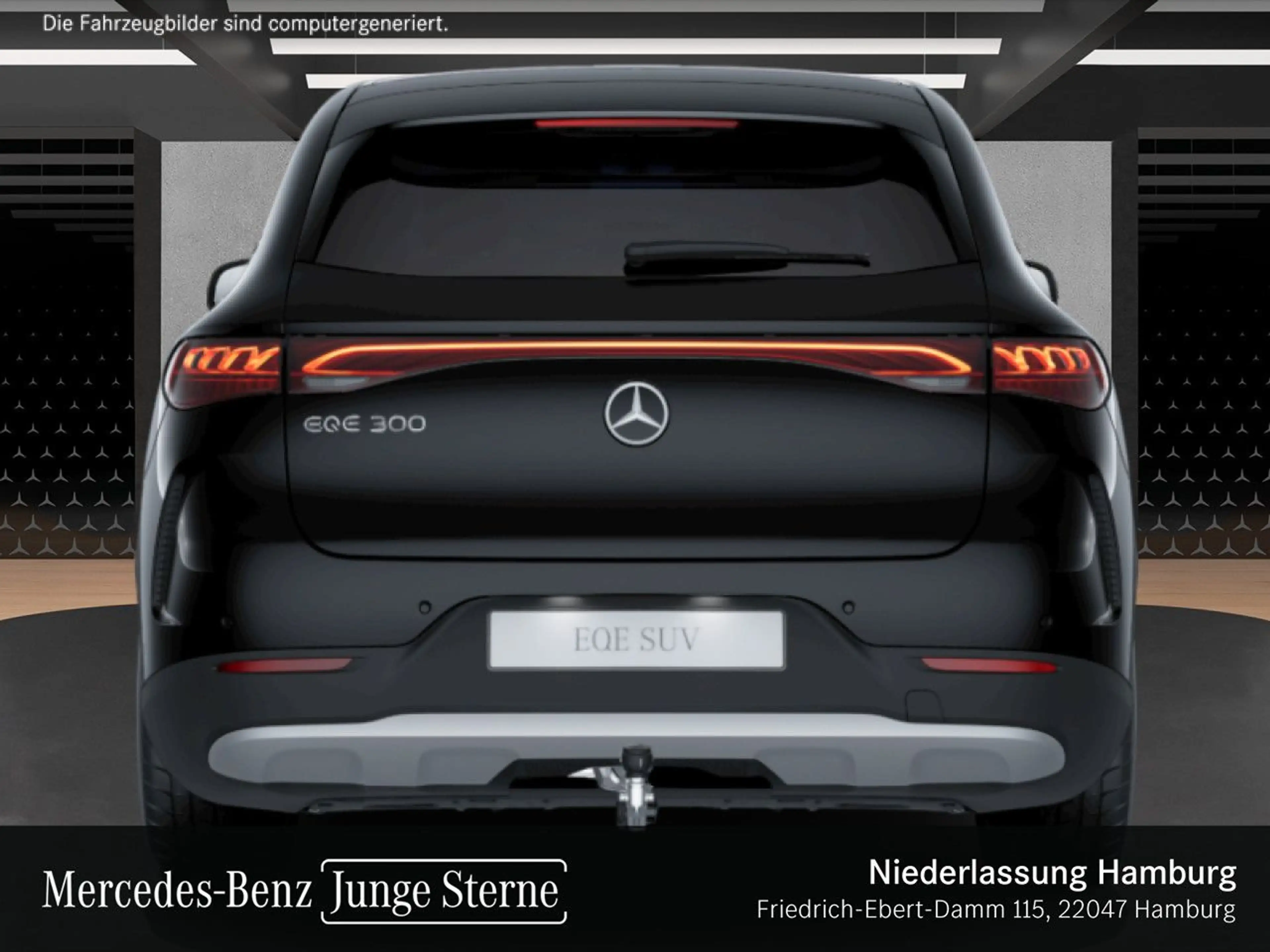 Mercedes-Benz EQE SUV EQE 300 AVANTG+PANO+360+AHK+LED+BURMESTER+TOTW — photo 9