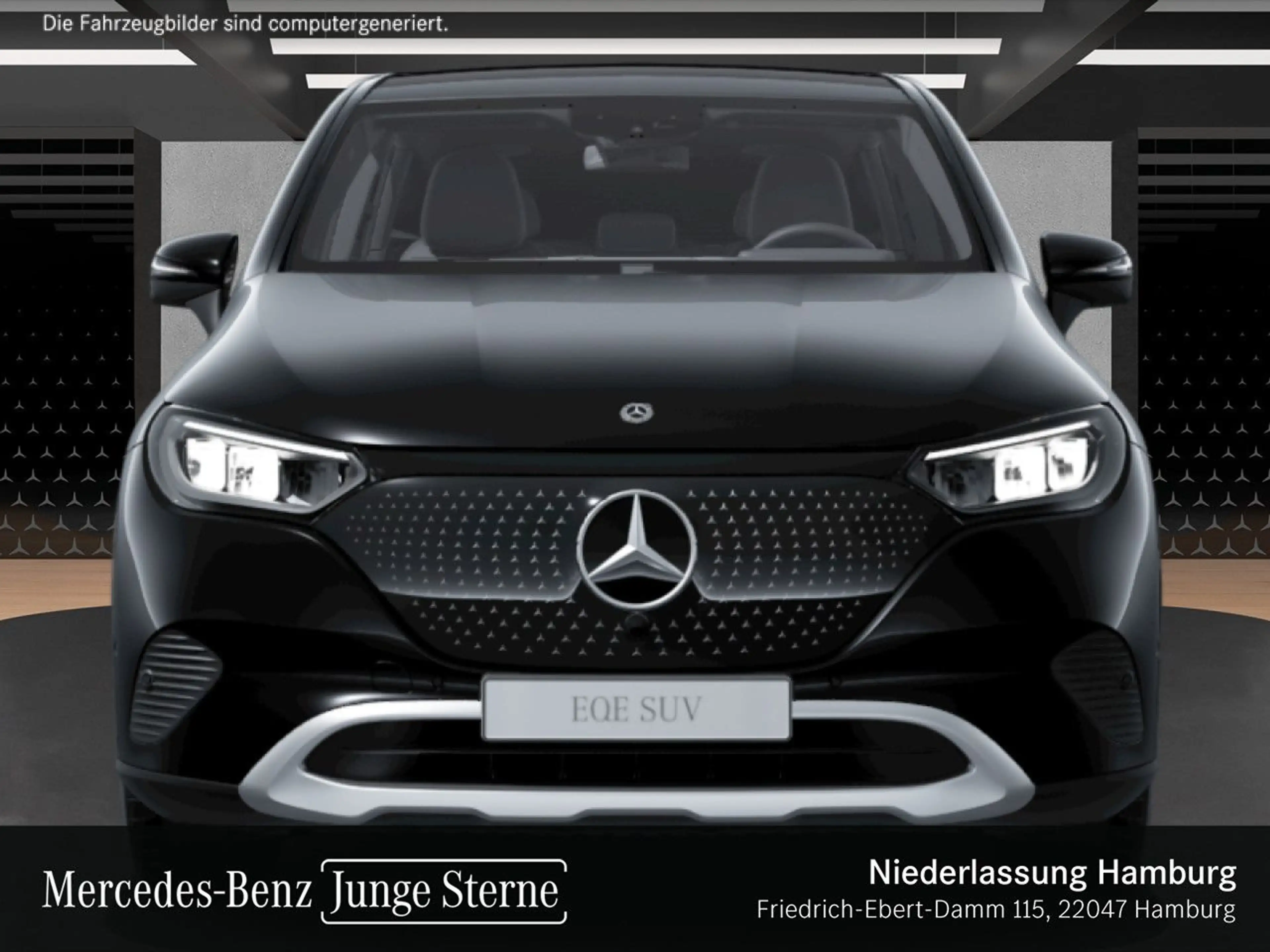 Mercedes-Benz EQE SUV EQE 300 AVANTG+PANO+360+AHK+LED+BURMESTER+TOTW — photo 8