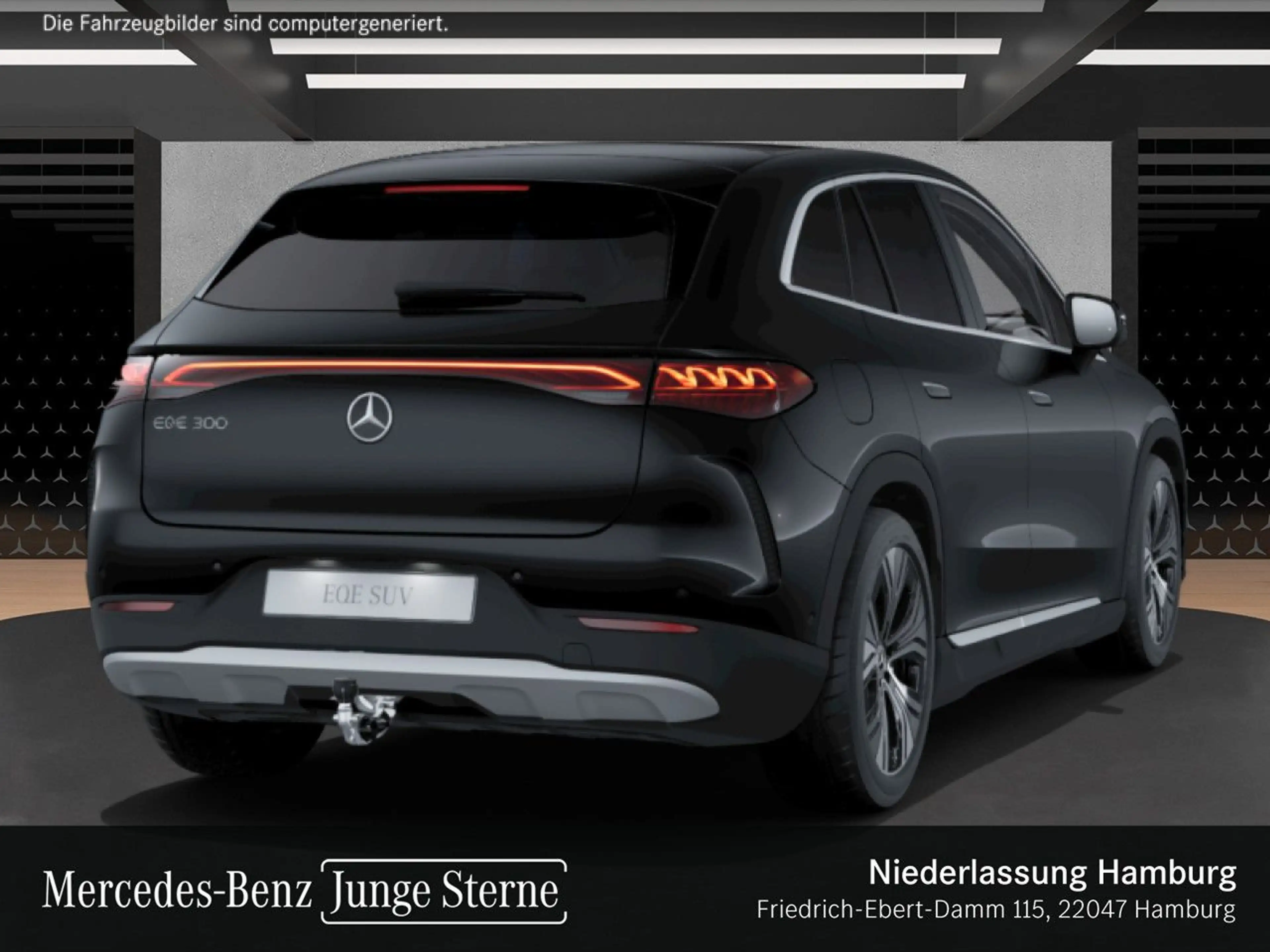 Mercedes-Benz EQE SUV EQE 300 AVANTG+PANO+360+AHK+LED+BURMESTER+TOTW — photo 5