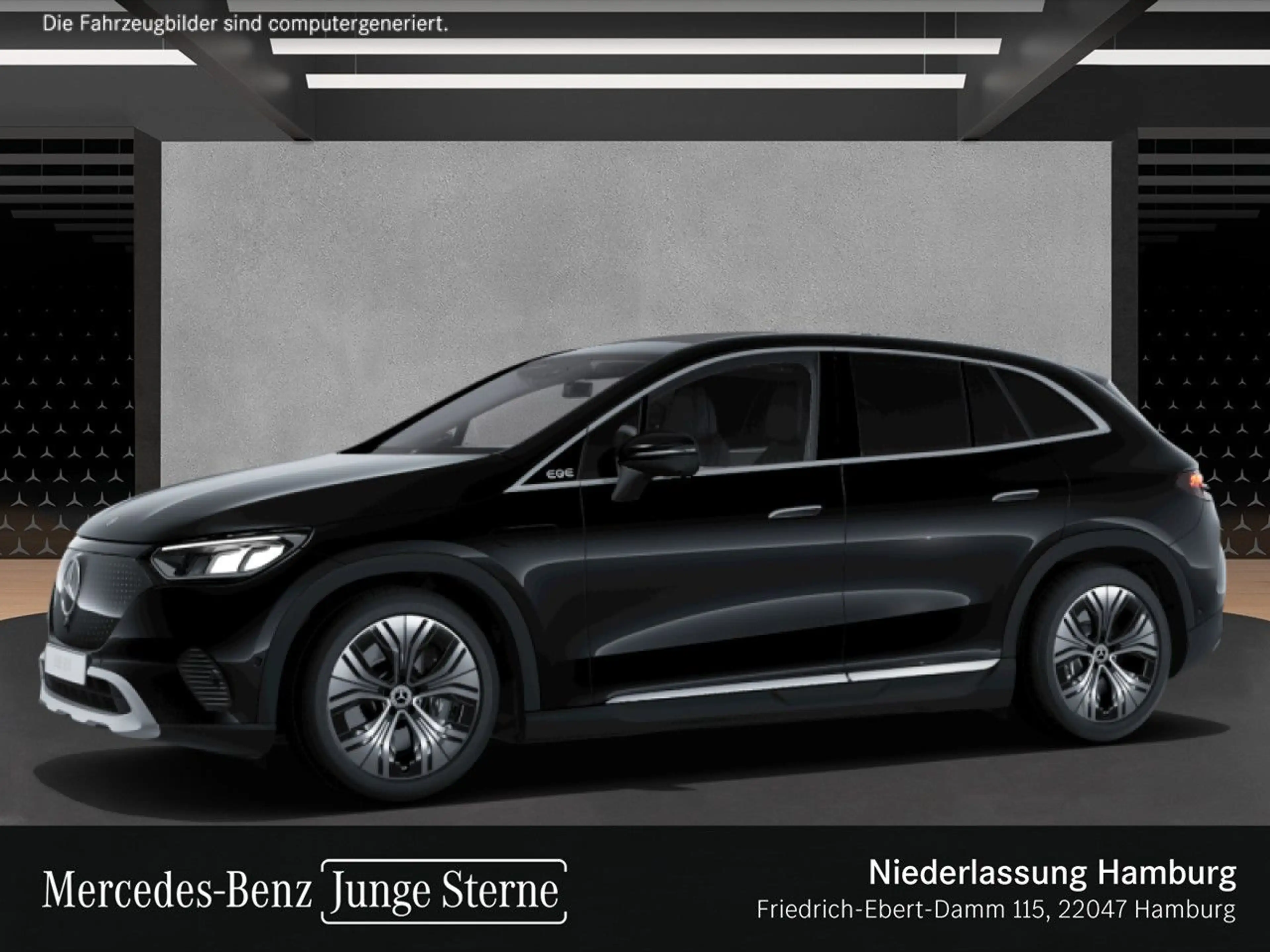 Mercedes-Benz EQE SUV EQE 300 AVANTG+PANO+360+AHK+LED+BURMESTER+TOTW — photo 3