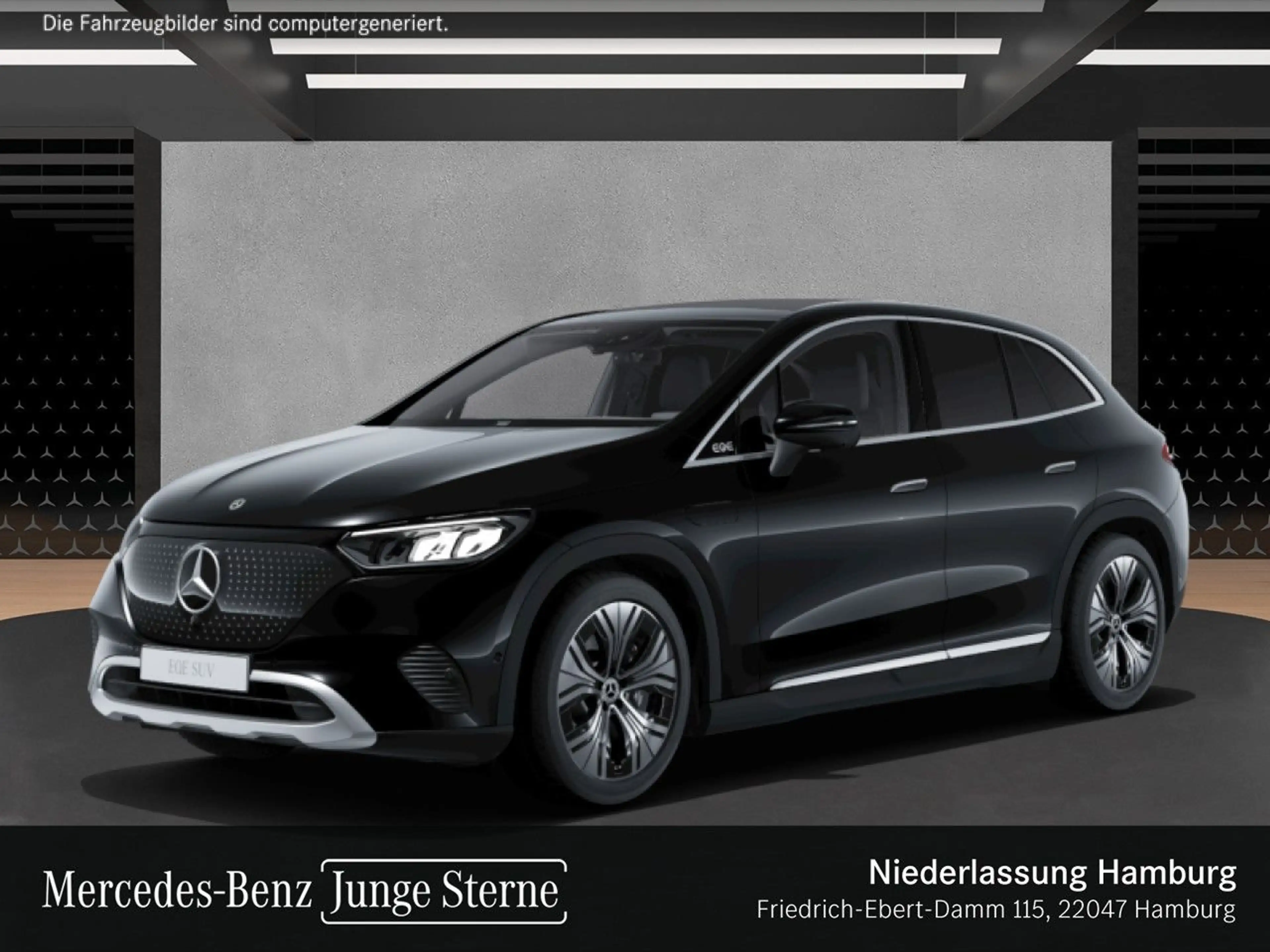 Mercedes-Benz EQE SUV EQE 300 AVANTG+PANO+360+AHK+LED+BURMESTER+TOTW — photo 14