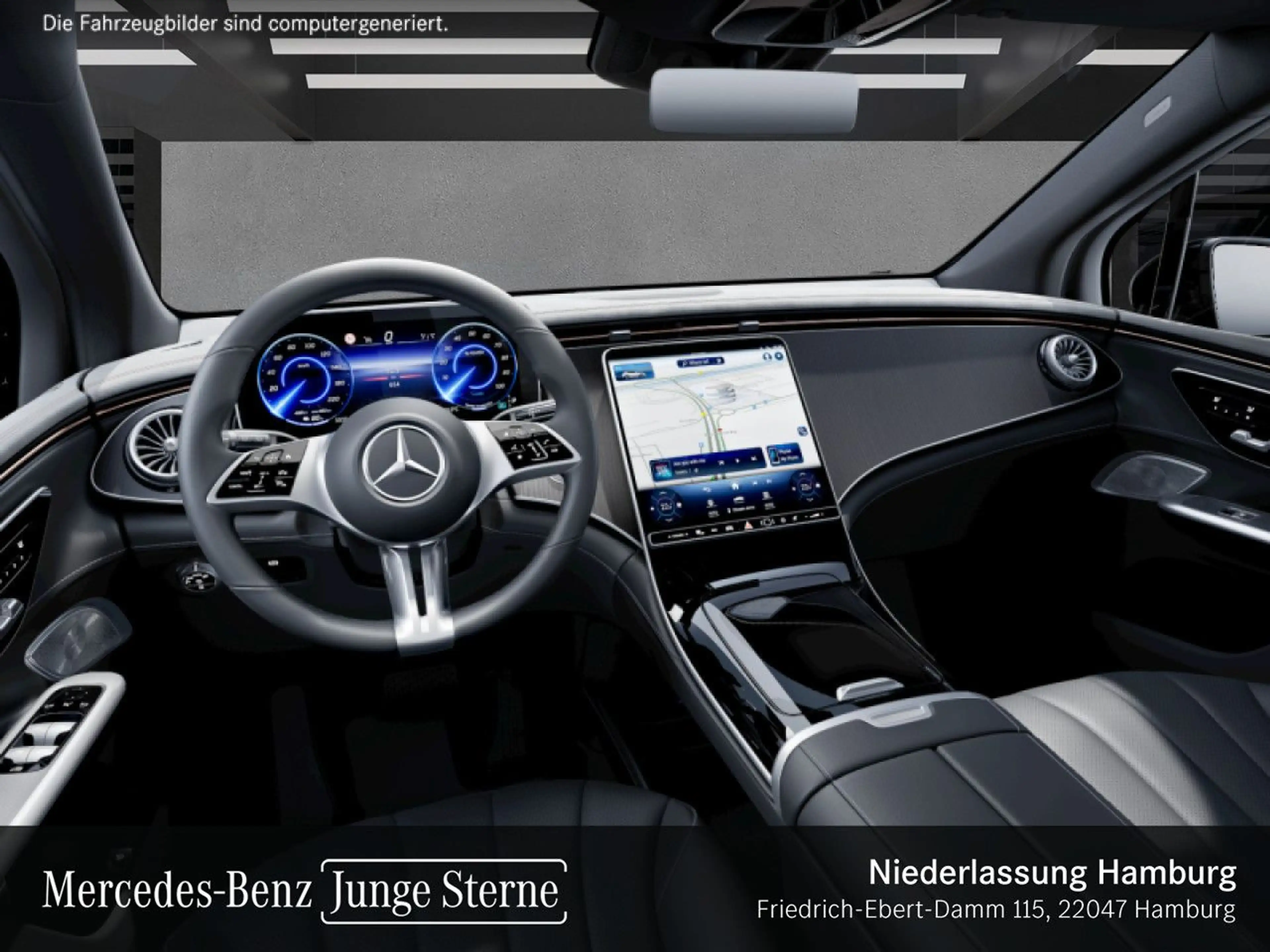 Mercedes-Benz EQE SUV EQE 300 AVANTG+PANO+360+AHK+LED+BURMESTER+TOTW — photo 10