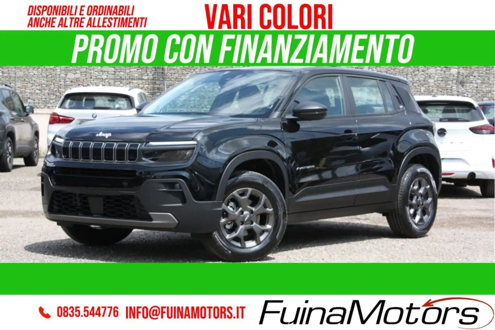 Jeep Avenger 1.2 Turbo Longitude NUOVO Nero - 2