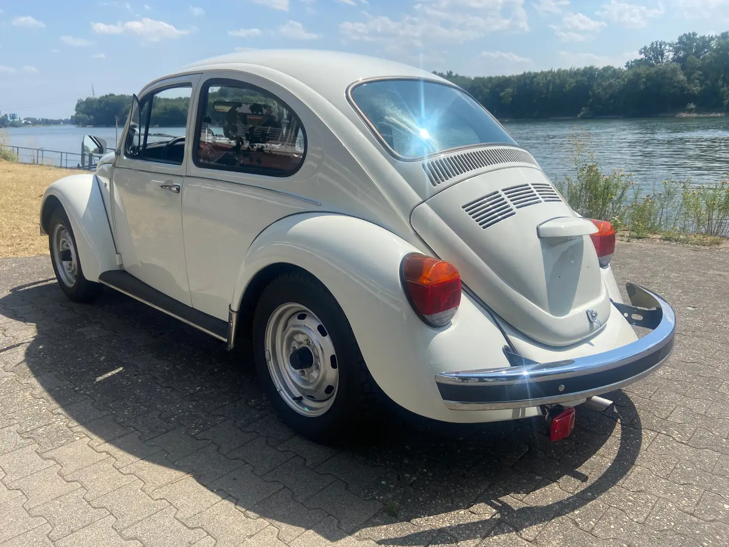 Volkswagen Käfer 1600 i NUR 2500 ORIGINAL KM 2. Hd Weiß - 2