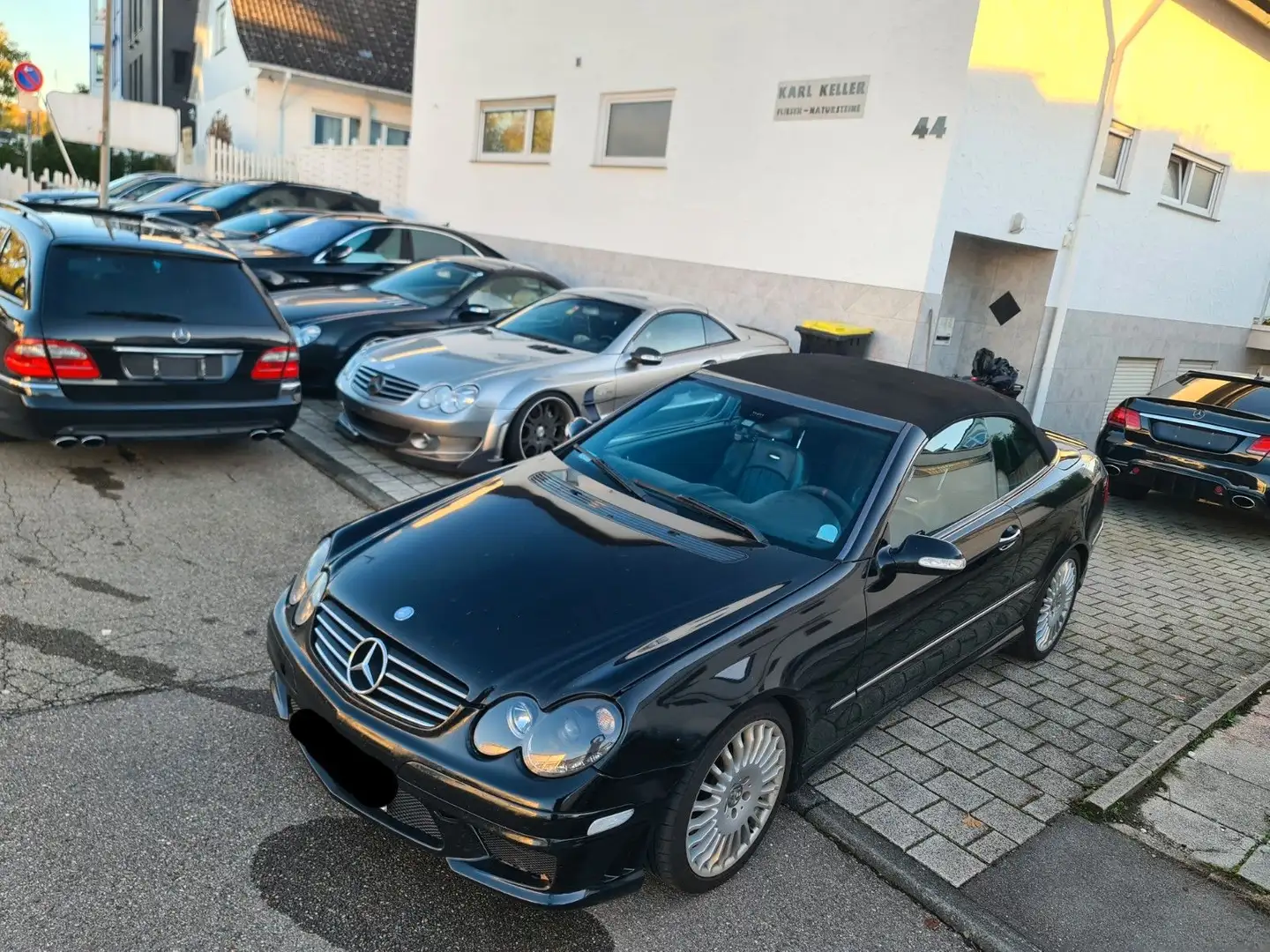Mercedes-Benz CLK 55 AMG 420PS*BLACK SERIES SOUND*2000WATT Noir - 1
