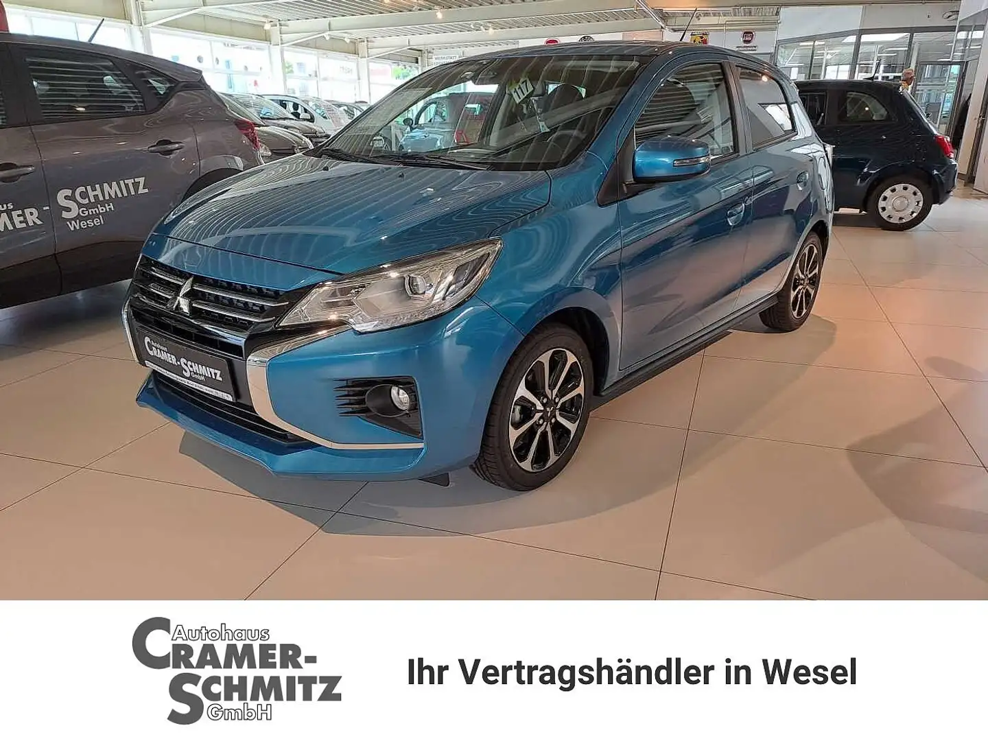 Mitsubishi Space Star AS&G 1.2 CVT Top Blau - 1