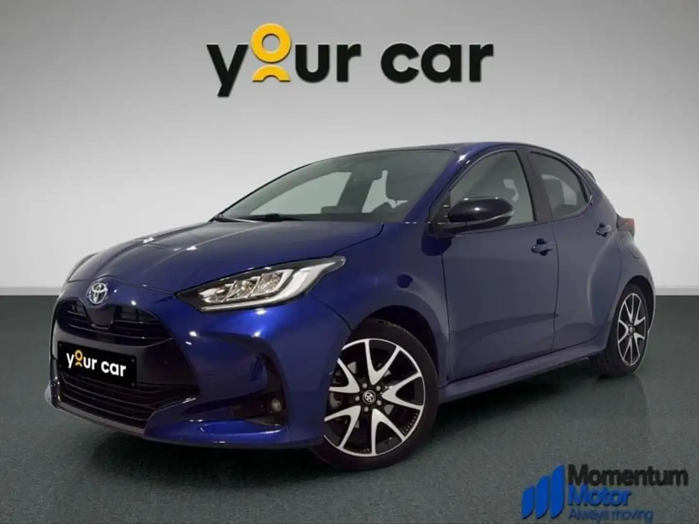 Toyota Yaris 120H 1.5 Business Plus Azul - 1