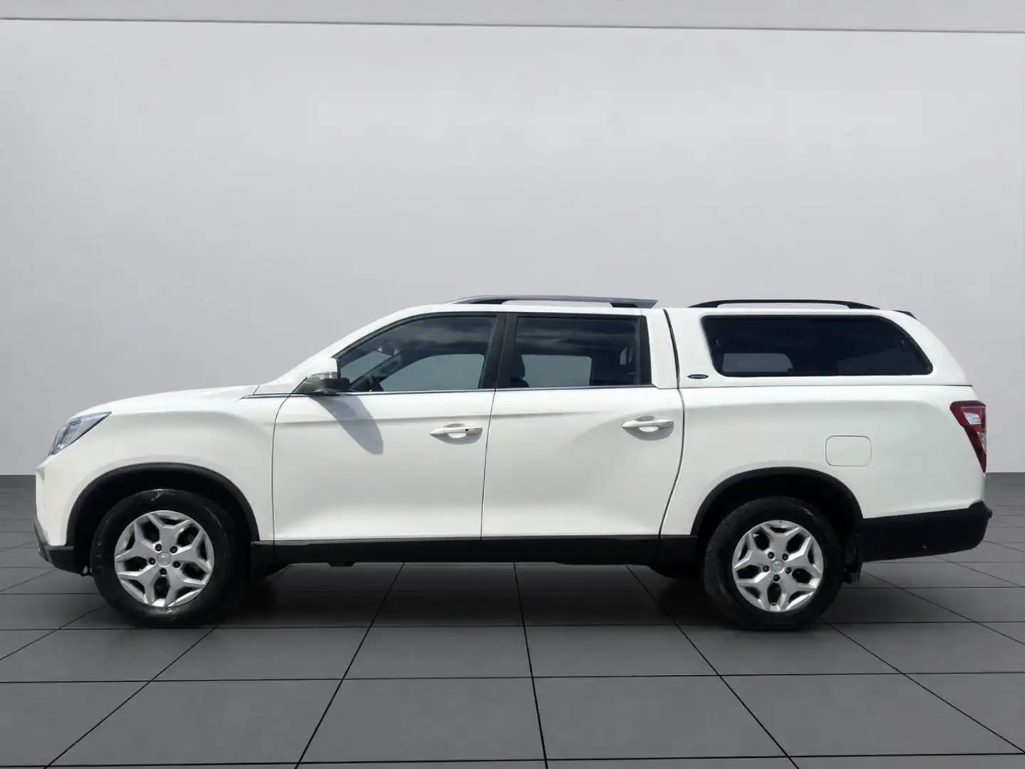 SsangYong Rexton SPORTS XL 2.2 DOUBLE CABINA 4X4 COVER APRIBILE-RETROCAMERA Weiß - 2