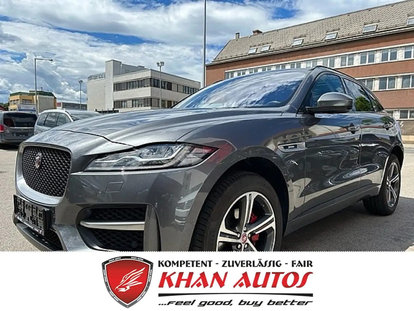 Jaguar F-Pace 20d AWD R-Sport Aut. *Leder*Navi*DynamicPaket* Gris - 1