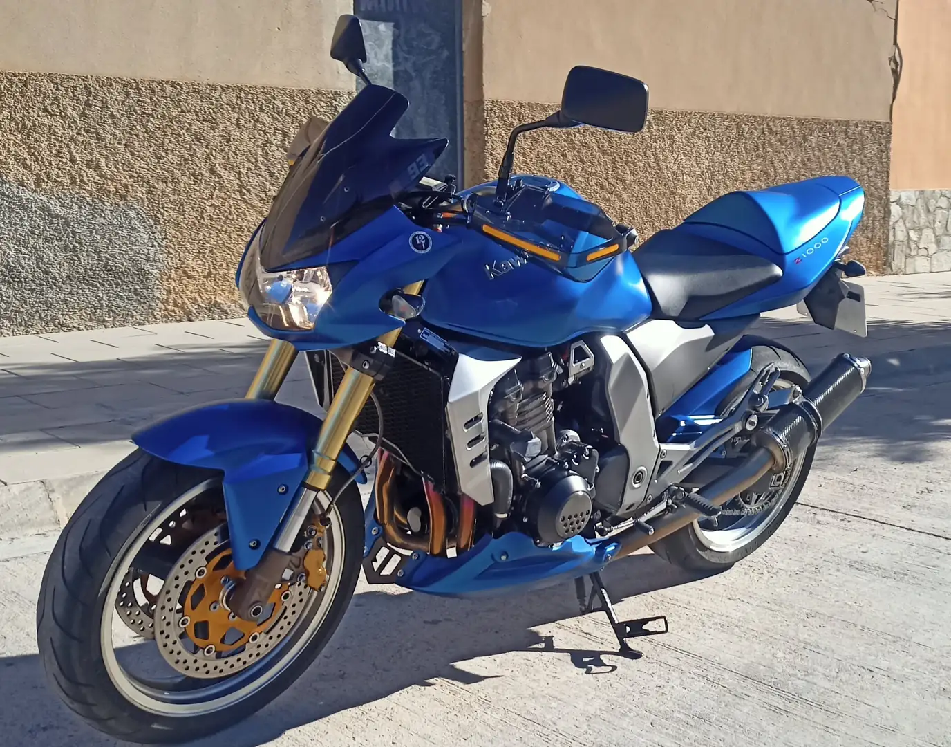Kawasaki Z 1000 Blau - 1